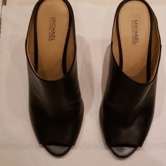 Michael Kors Black Heels - Picture 1 of 4
